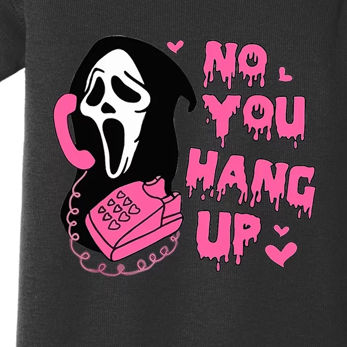 Funny Ghost Calling Halloween Costume No You Hang Up Baby Bodysuit