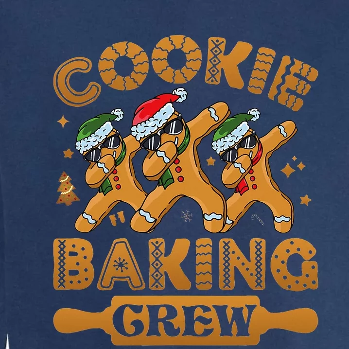 Festive Gingerbread Crew Pajamas Christmas Cookie Baking Team Garment-Dyed Sweatshirt