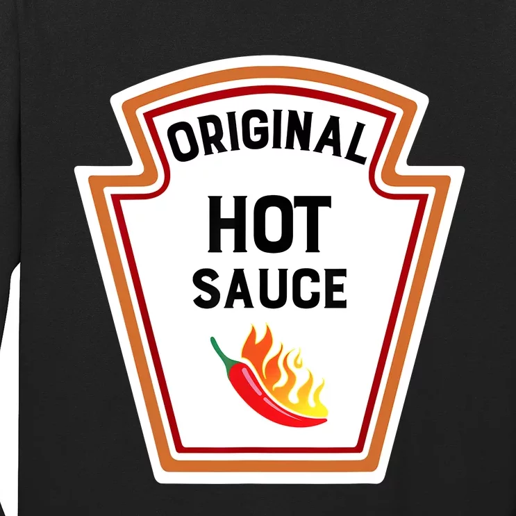 Funny Group Condiments Halloween Costume Original Hot Sauce Long Sleeve Shirt