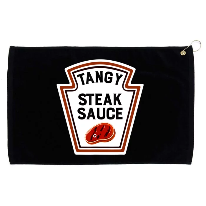 Funny Group Condiments Halloween Costume Tangy Steak Sauce Grommeted Golf Towel