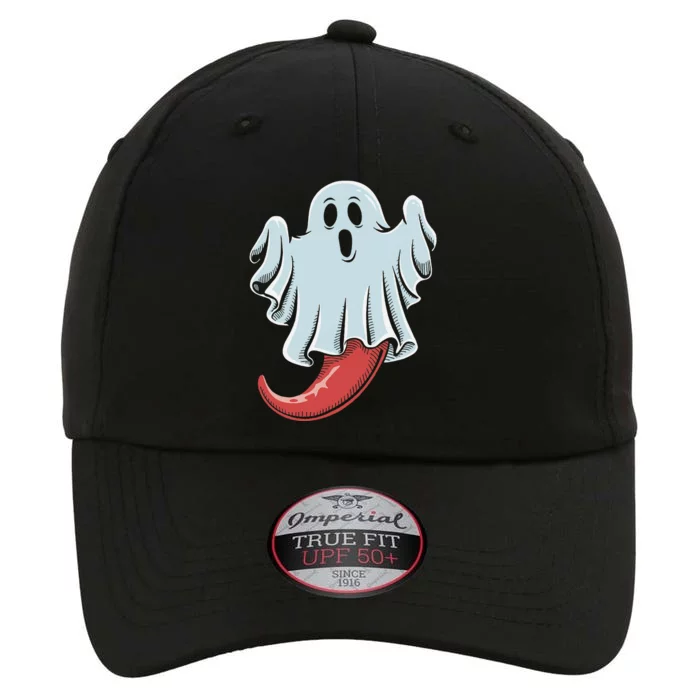 Funny Ghost Chili Pepper Lovers Spooky Halloween The Original Performance Cap