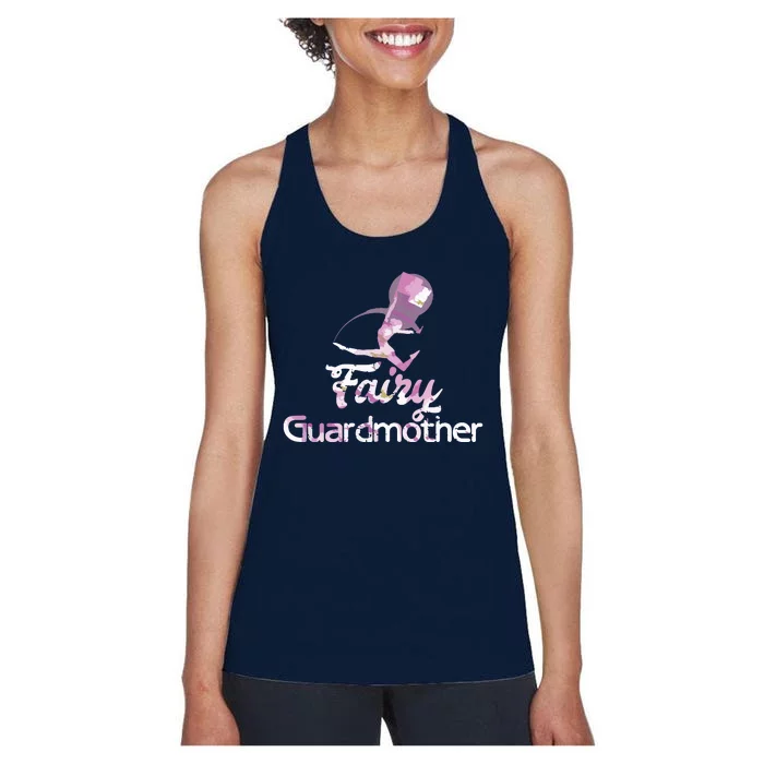 Fairy Guardmother Color Guard Winter Guard Women's Racerback Tank