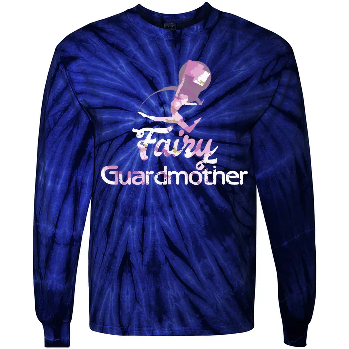 Fairy Guardmother Color Guard Winter Guard Tie-Dye Long Sleeve Shirt