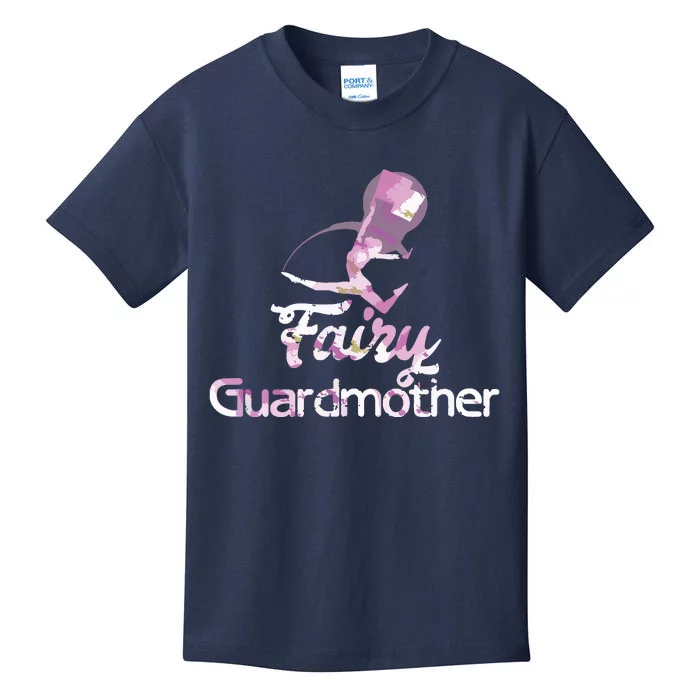 Fairy Guardmother Color Guard Winter Guard Kids T-Shirt