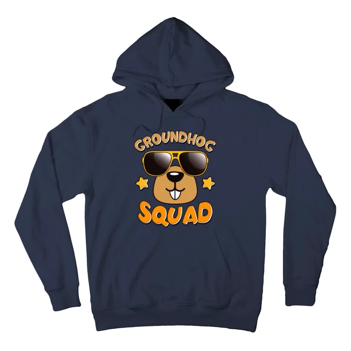 Funny Groundhog Day Squad Hoodie