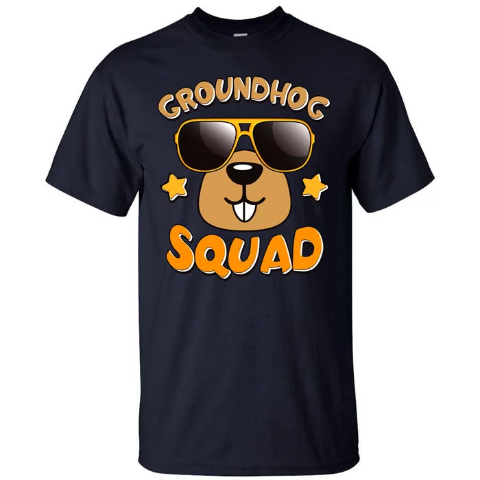 Funny Groundhog Day Squad Tall T-Shirt