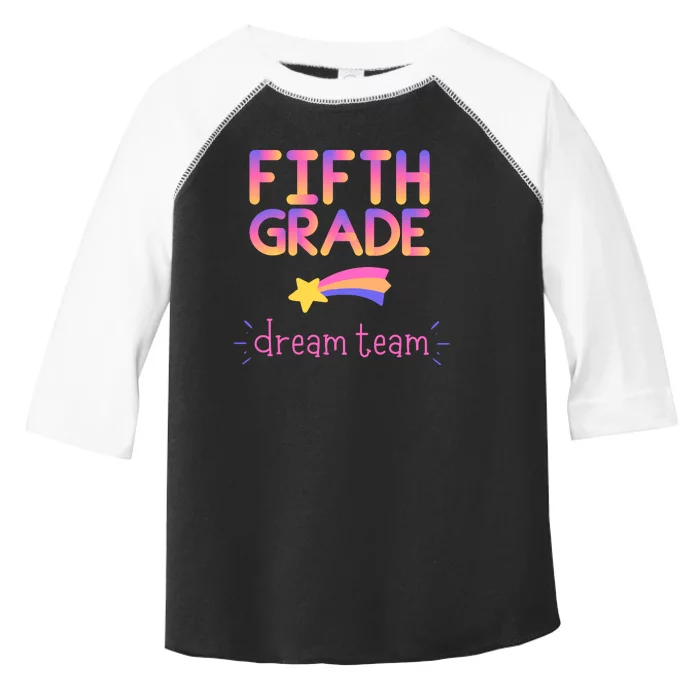 Fifth Grade Dream Team Star Toddler Fine Jersey T-Shirt