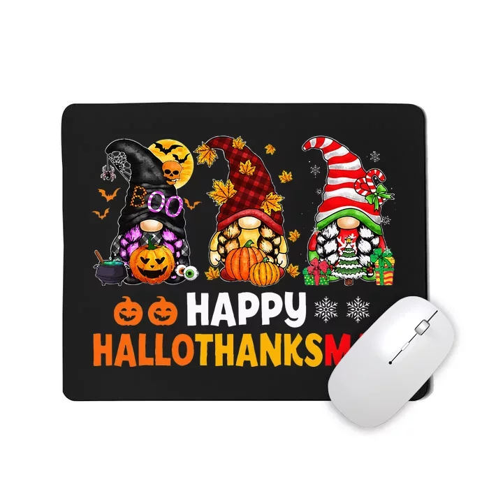 Festive Gnome Decorations for the Holiday Season Mousepad