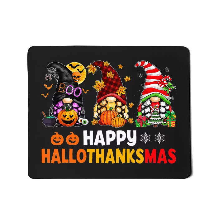 Festive Gnome Decorations for the Holiday Season Mousepad