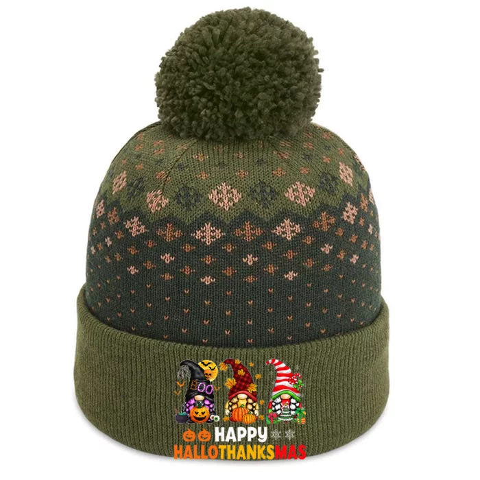 Festive Gnome Decorations for the Holiday Season The Baniff Cuffed Pom Beanie