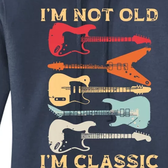 Funny Guitar Design For Men Women Guitarist Guitar Lovers Women's Pullover Hoodie