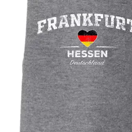 Frankfurt Germany Deutschland Doggie 3-End Fleece Hoodie