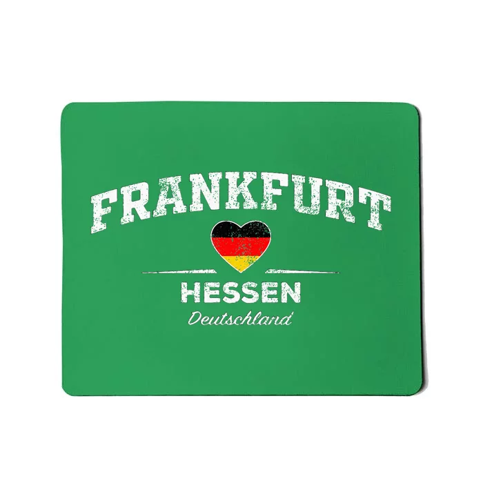 Frankfurt Germany Deutschland Mousepad