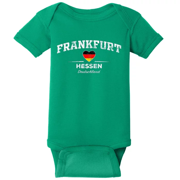 Frankfurt Germany Deutschland Baby Bodysuit