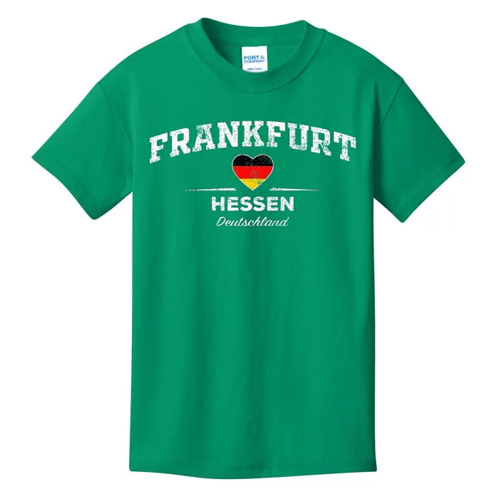 Frankfurt Germany Deutschland Kids T-Shirt