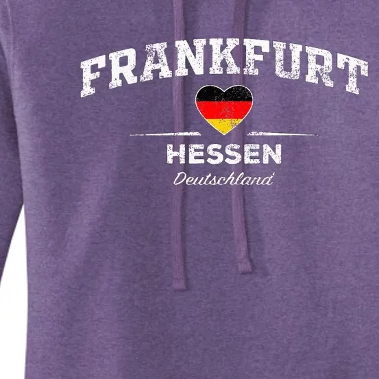 Frankfurt Germany Deutschland Women's Pullover Hoodie