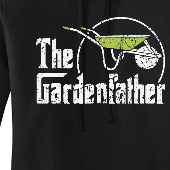 Funny Gardener Dad Garden Father Women's Pullover Hoodie