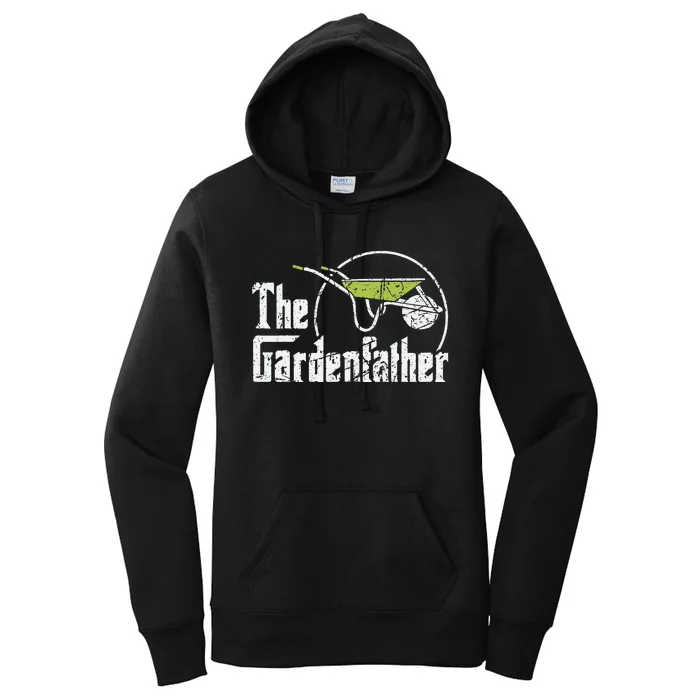 Funny Gardener Dad Garden Father Women's Pullover Hoodie