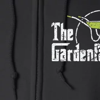 Funny Gardener Dad Garden Father Full Zip Hoodie