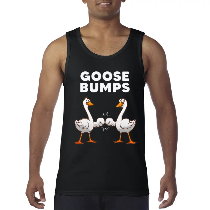 Funny Goose Design For  Geese Duck Animal Lovers Tank Top