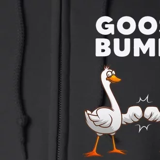 Funny Goose Design For  Geese Duck Animal Lovers Full Zip Hoodie