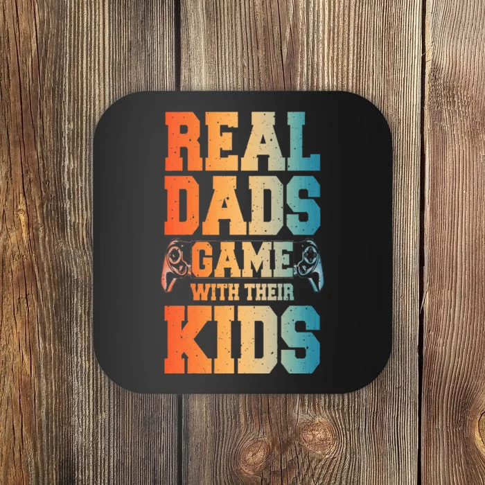 Funny Gamer Dad Art For Gaming Dad Daddy Game Lover Coaster