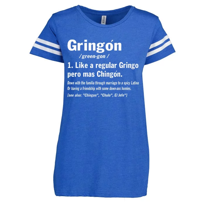 Funny GringóN Definition Enza Ladies Jersey Football T-Shirt