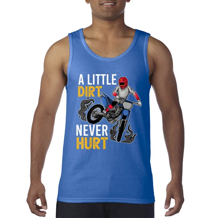 Funny Gift Dirt Bike Design For Kids Boys Girls Motorbike Racing Gift Tank Top