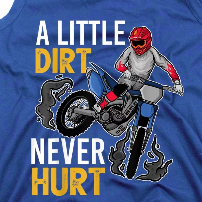 Funny Gift Dirt Bike Design For Kids Boys Girls Motorbike Racing Gift Tank Top