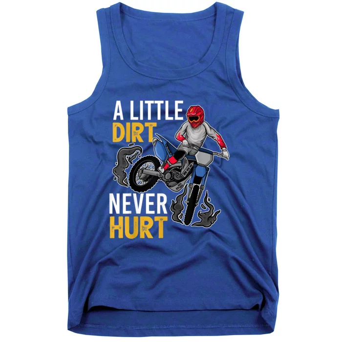 Funny Gift Dirt Bike Design For Kids Boys Girls Motorbike Racing Gift Tank Top