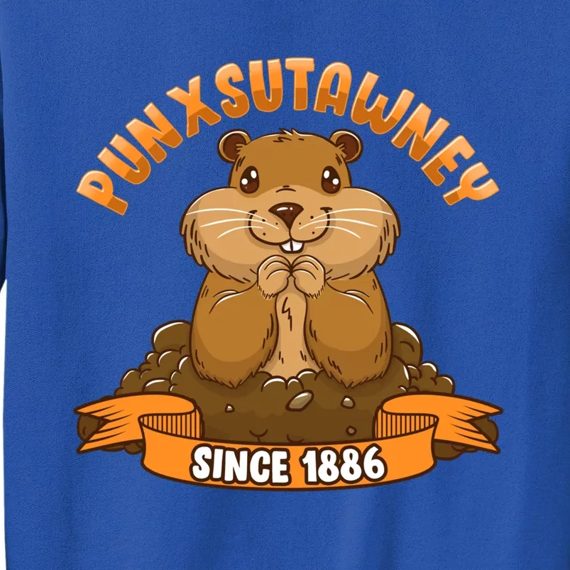 Funny Groundhog Day Phil Cute Ground Hog Punxsutawney Gift Sweatshirt