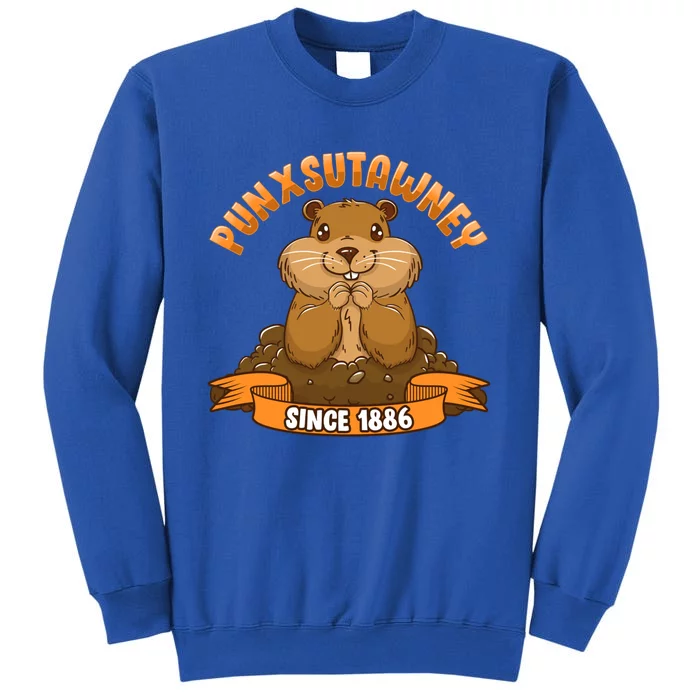 Funny Groundhog Day Phil Cute Ground Hog Punxsutawney Gift Sweatshirt