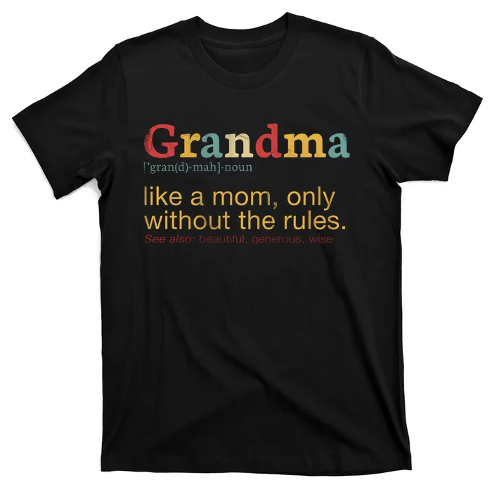 Funny Grandma Defination T-Shirt