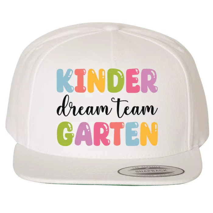 First Grade Dream Team Teacher 1st Grad Wool Snapback Cap