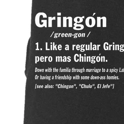 Funny GringóN Definition Doggie 3-End Fleece Hoodie