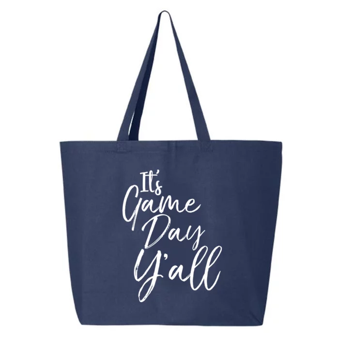 Fun Game Day Accessories Cute It's Game Day Y'all Gift 25L Jumbo Tote