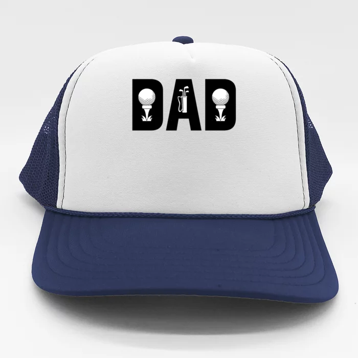 Funny Golf Dad Classic Father's Day Gift For Dad Trucker Hat