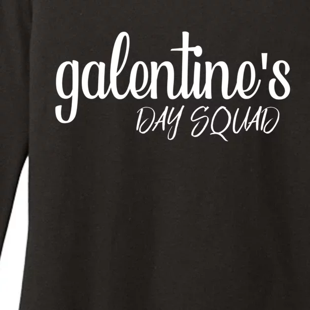 Funny Galentines Day Squad Valentine's Day Singles Awareness Cool Gift Womens CVC Long Sleeve Shirt