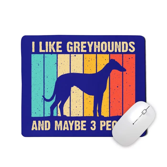 Funny Greyhound Design Women Italian Greyhound Dog Lover Mousepad