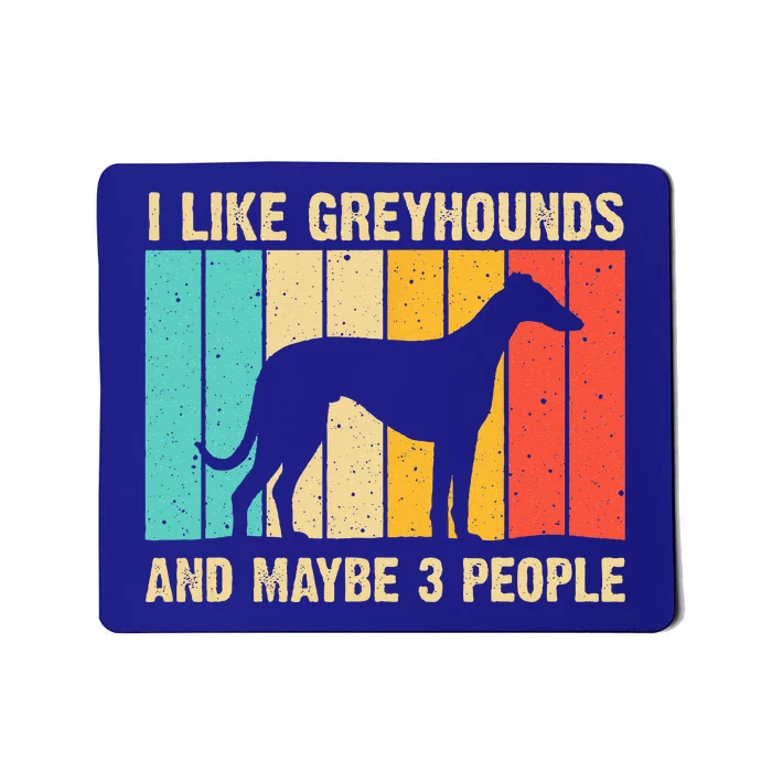 Funny Greyhound Design Women Italian Greyhound Dog Lover Mousepad