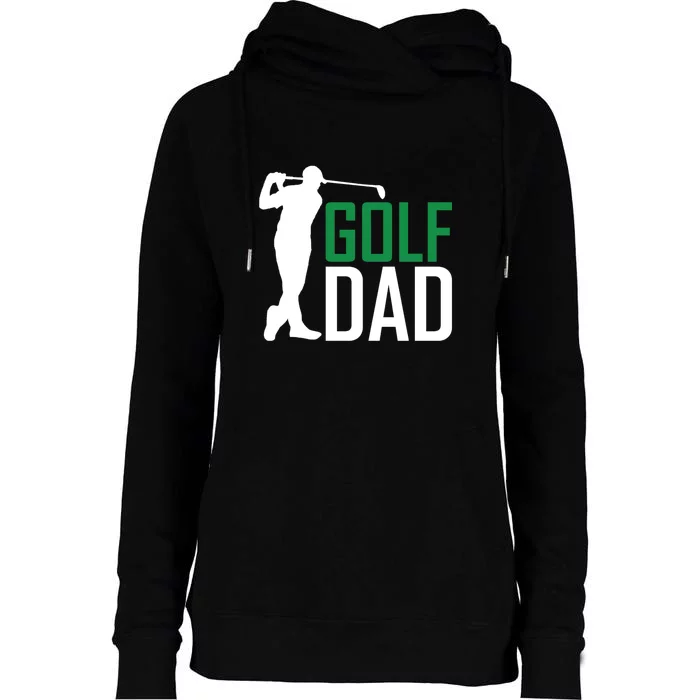 Funny Golf Dad Golfer Gift For Dad Father's Day Womens Funnel Neck Pullover Hood