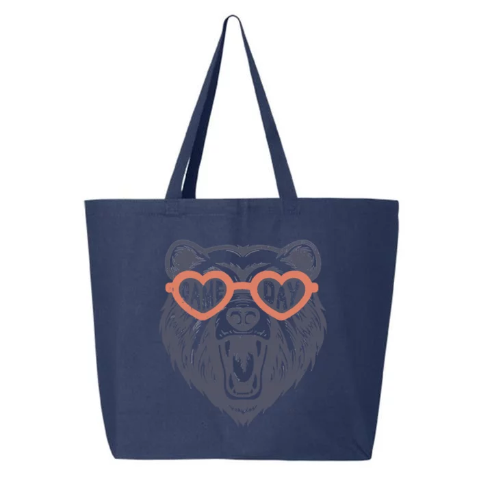 Football Game Day Bear Gift 25L Jumbo Tote