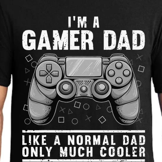 Funny Gamer Dad Design For Husband Gaming Father's Day Pajama Set