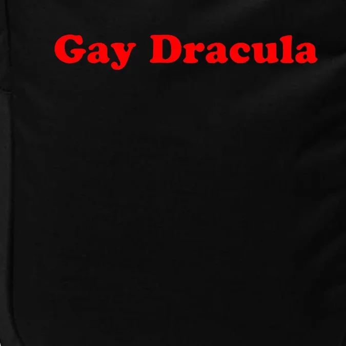 Funny Gay Dracula LGBT Impact Tech Backpack