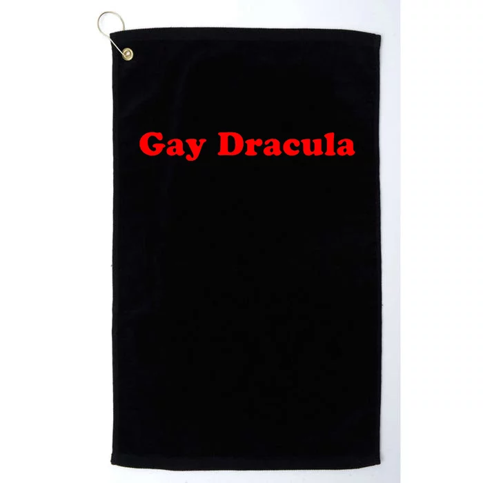 Funny Gay Dracula LGBT Platinum Collection Golf Towel