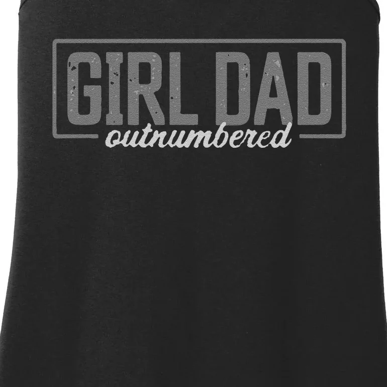 Funny Girl Dad Ladies Essential Tank