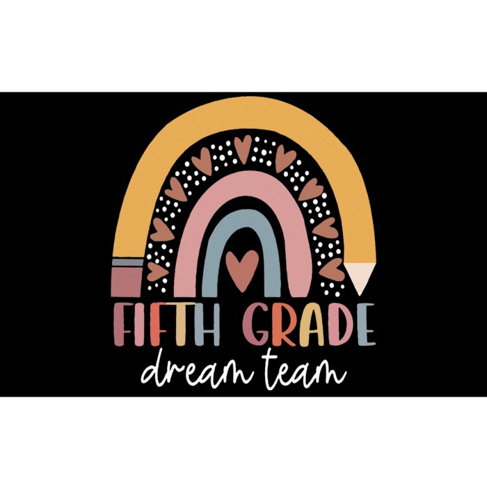 Fifth Grade Dream Team Teacher Back To School Gifts Bumper Sticker