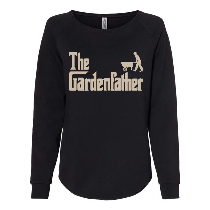 Funny Gardener Dad & Daddy Best Gardening Father Gifts The Gardenfather Womens California Wash Sweatshirt