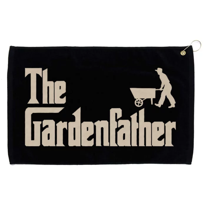 Funny Gardener Dad & Daddy Best Gardening Father Gifts The Gardenfather Grommeted Golf Towel