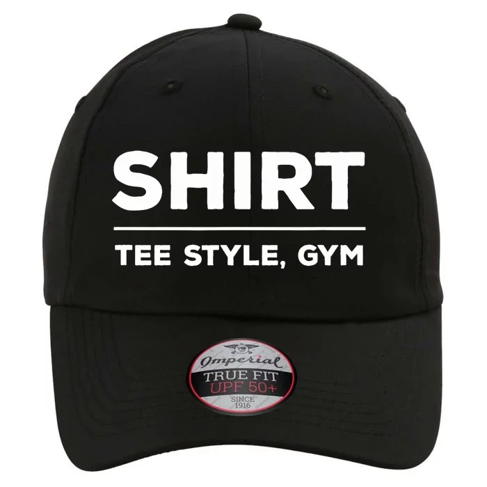 Funny Gym Design TEE STYLE, GYM The Original Performance Cap